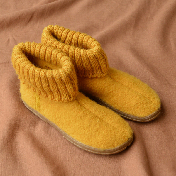 Kids' Boiled Wool Slipper Boots, Sizes 04-3 | Wool slippers, Crochet baby  booties, Slipper boots